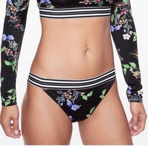 NWT Athleta Gold Coast Floral Bikini Bottoms